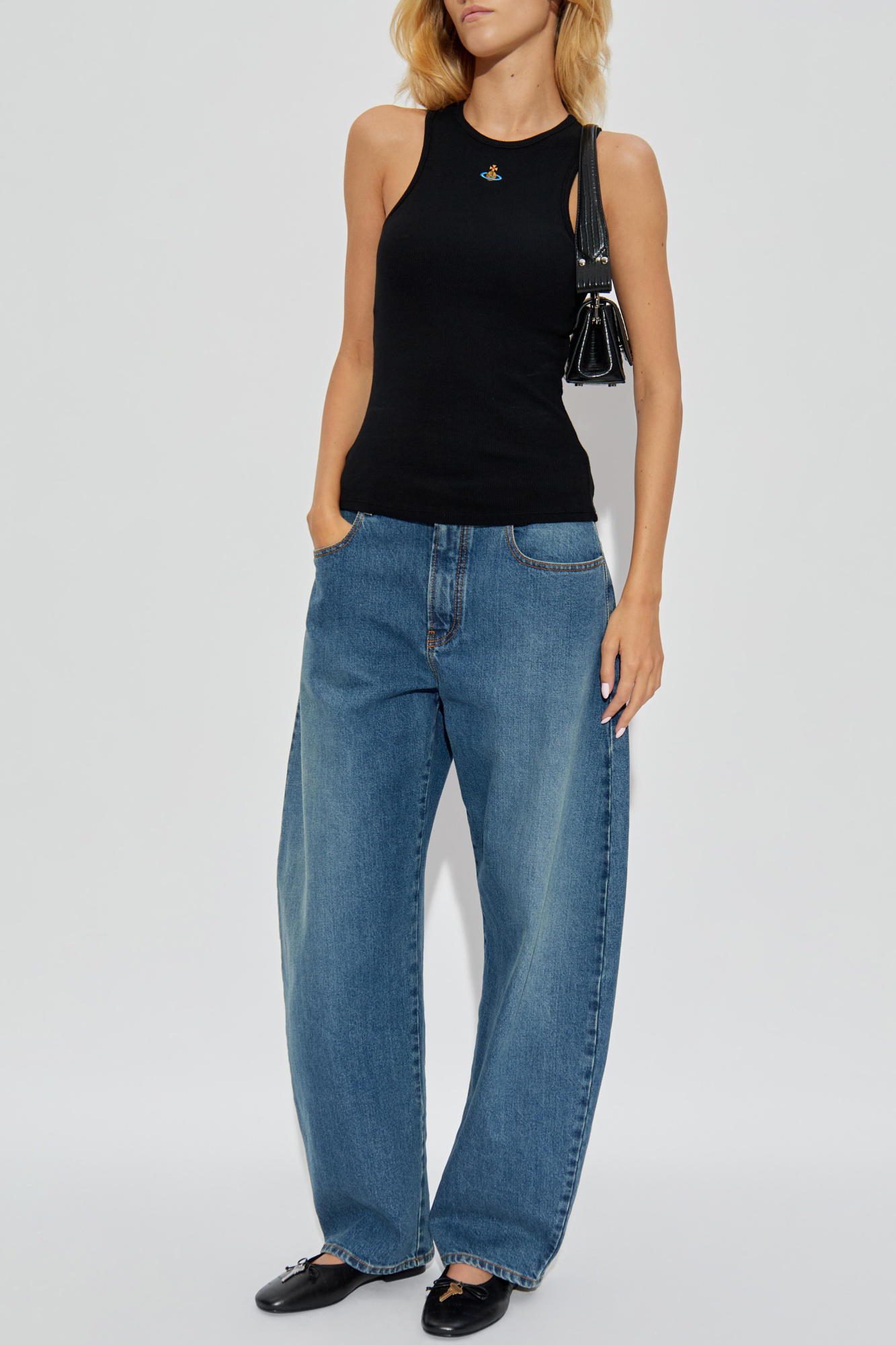 トップス Vivienne Westwood Black Top with 